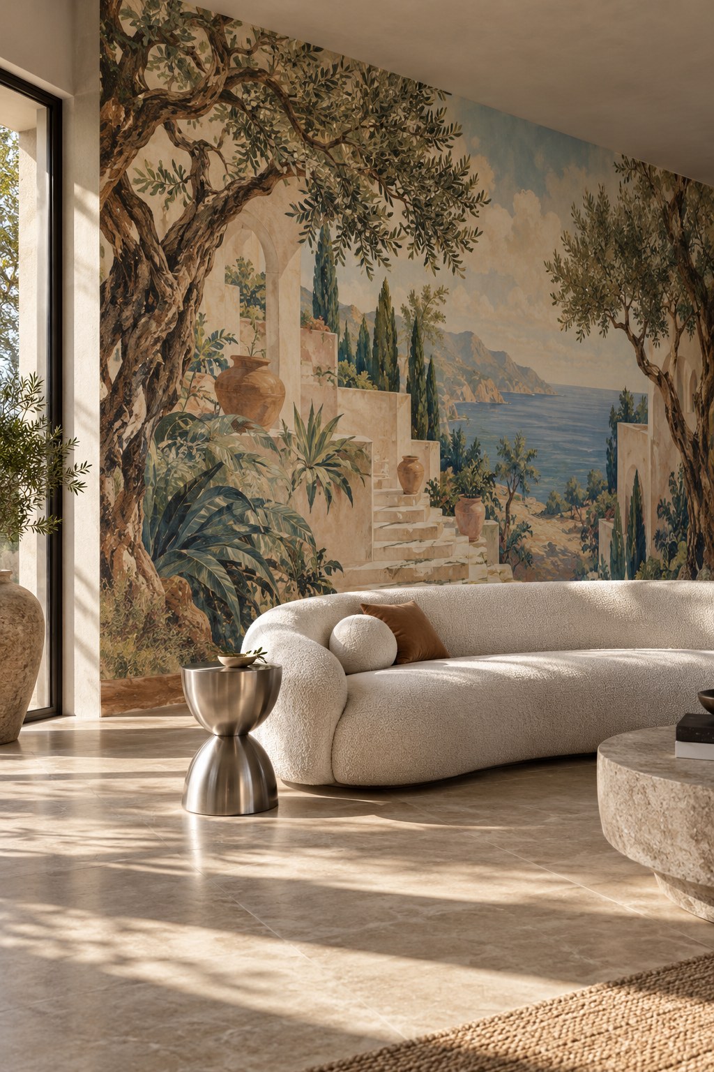 Art across an entire wall