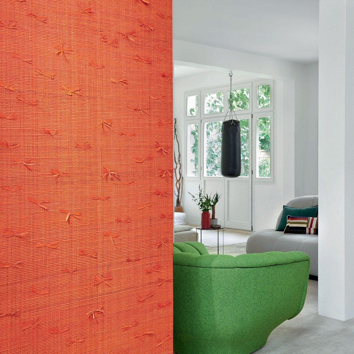 Élitis · Raw raffia
